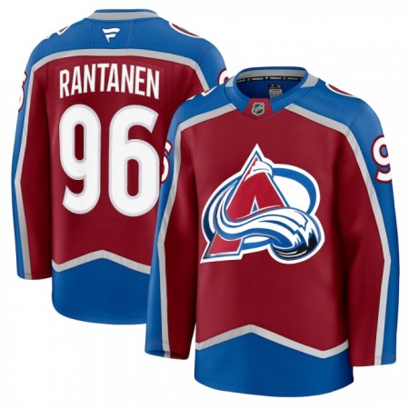 Colorado Avalanche Hockeydrakt Fanatics Premium Mikko Rantanen 2024-25 Rød Hjemme - Herre